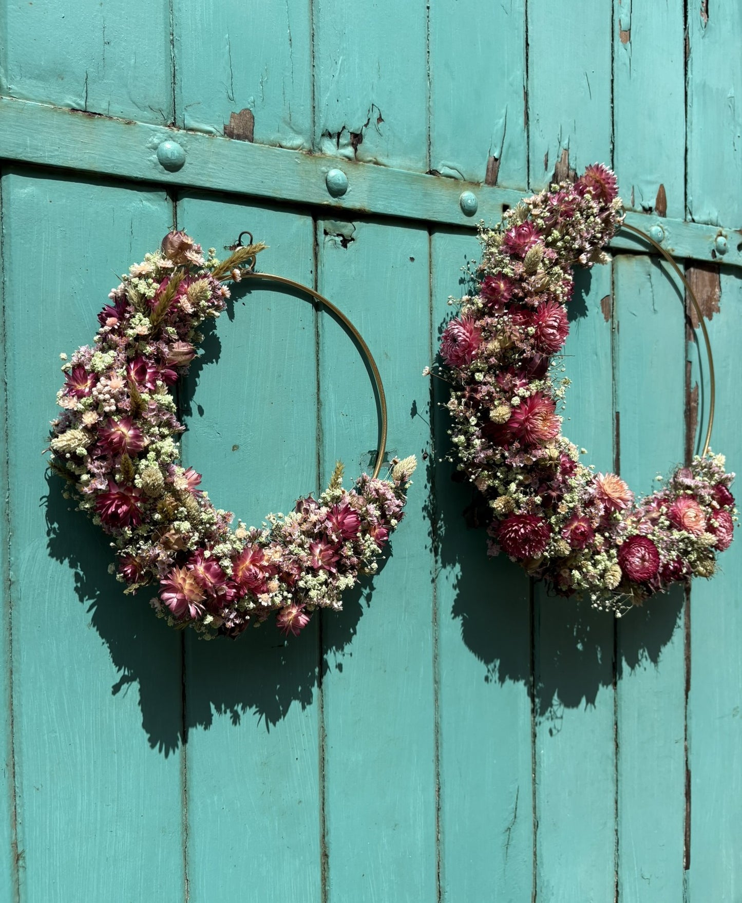 Couronne de fleur séchée “AELYS”