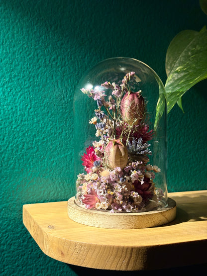 Cloche fleurie "Maela"