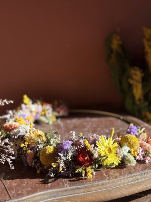 Couronne fleurie "Malo"