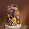 Cloche fleurie ronde "Lara"