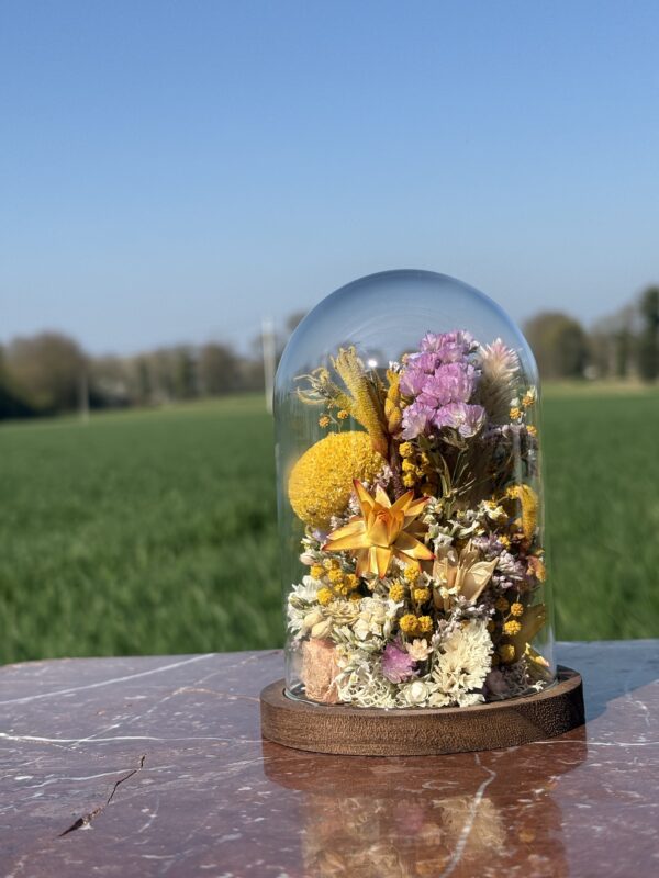 IMG_2660 Cloche fleurie ronde "Maïna"