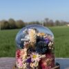 Cloche fleurie ronde "Alan"